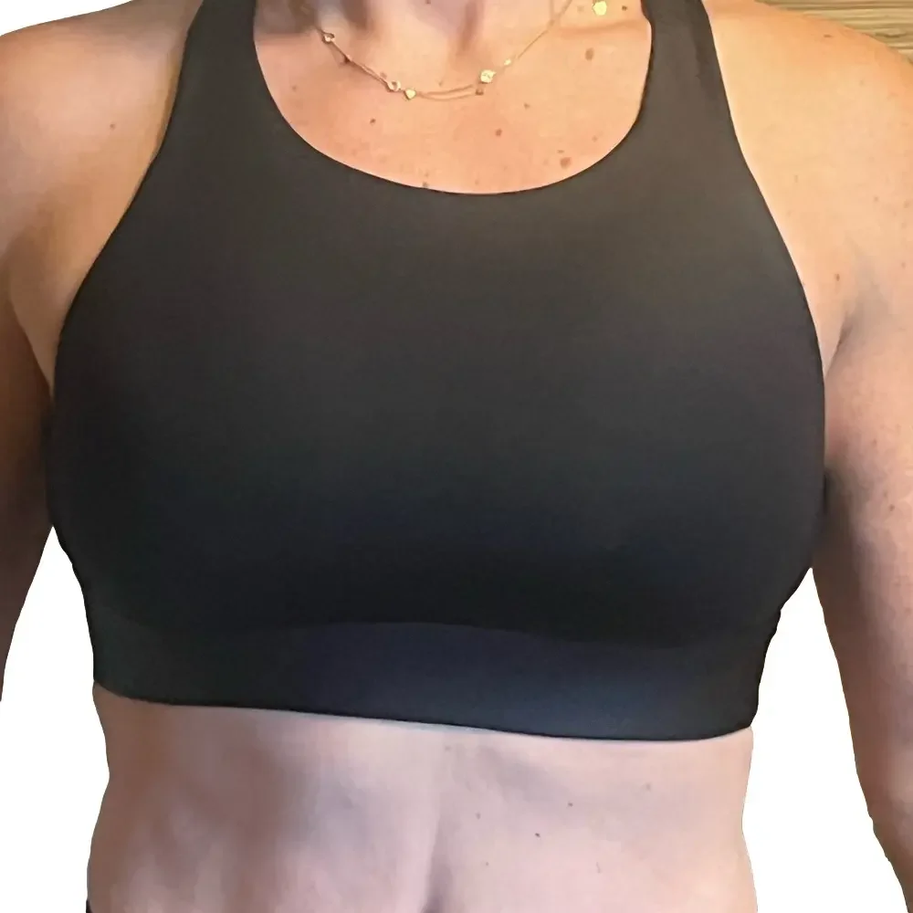 Fabletics Black High Impact Cross-Back Sports Bra | EUC | Sz S